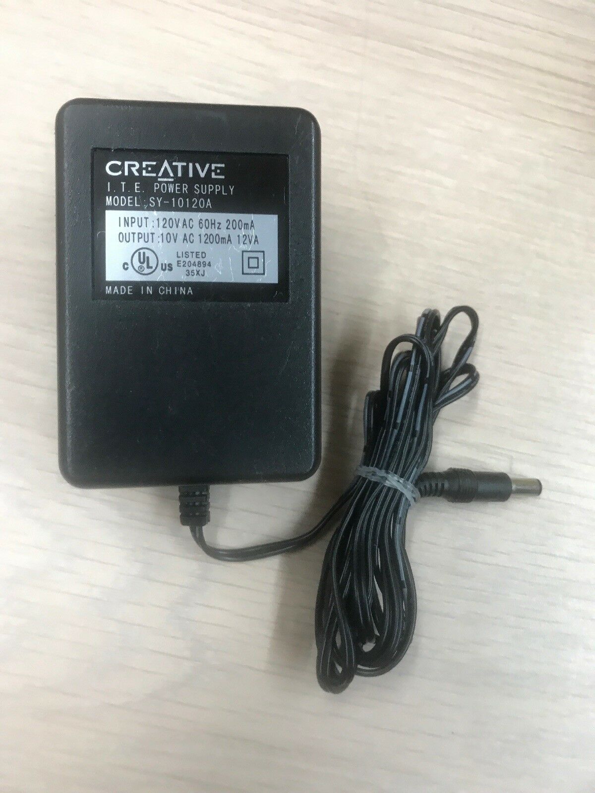 New 10VAC 1.2A AC/AC Adapter Creative SY-10120A 10VAC Power Supply Adapter Charger